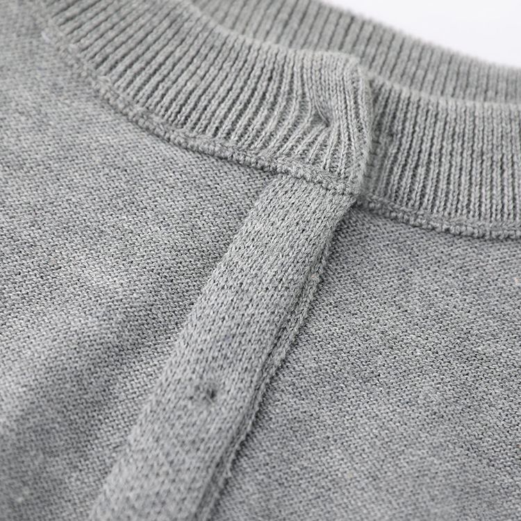 "Weiche Baumwoll-Strickjacke für Mädchen – Sternstickerei, lange Ärmel, Knopfleiste vorne, europäischer Stil (3–8 Jahre, 100–140 cm)"_voghion.com