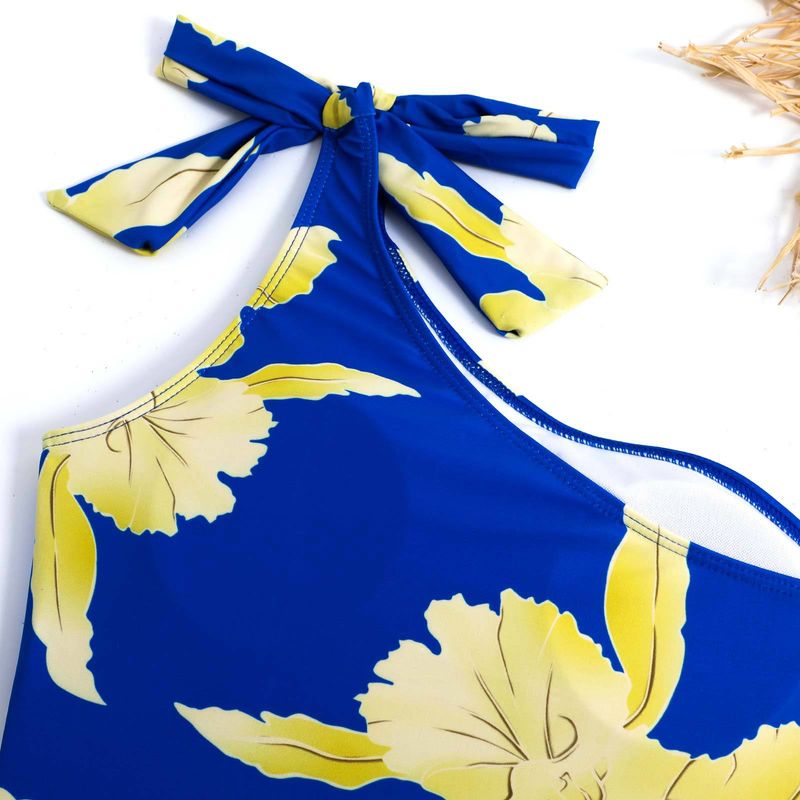 Maillot de bain une pièce sexy pour femme, imprimé vintage, style péplum, ensemble de plage_voghion.com