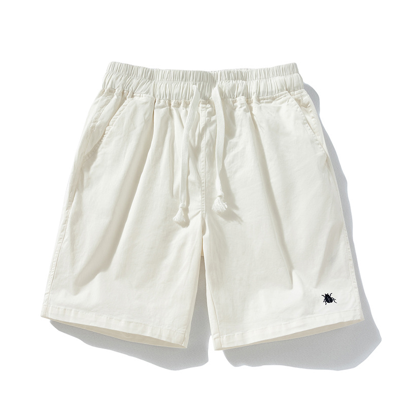 Sommer Neue Paar Candy Shorts Net Rot Gleiche Vielseitige Capris Für Männer Reine Baumwolle Mode Beachwear_voghion.com
