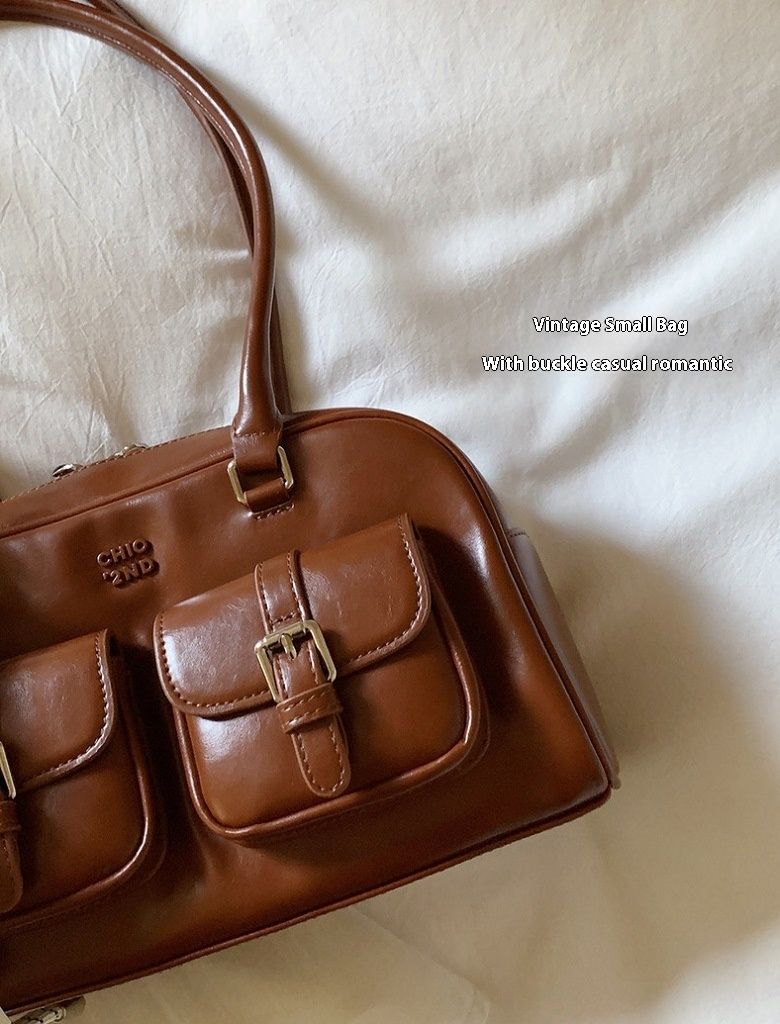 Nanfeng Chio2nd Samba Lounge Pillow Borsa a tracolla a mano Boston Commuter autunnale da donna_voghion.com