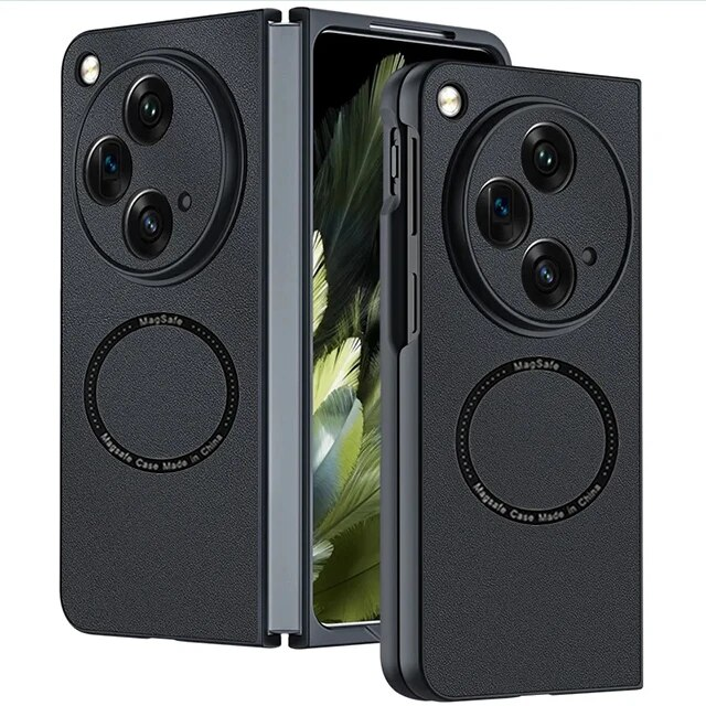 Oppo Original Hülle magnetische kabellose Laderüstung stoßfeste 360-Kamera-Schutzhülle für Find N3 N2 Flip_voghion.com