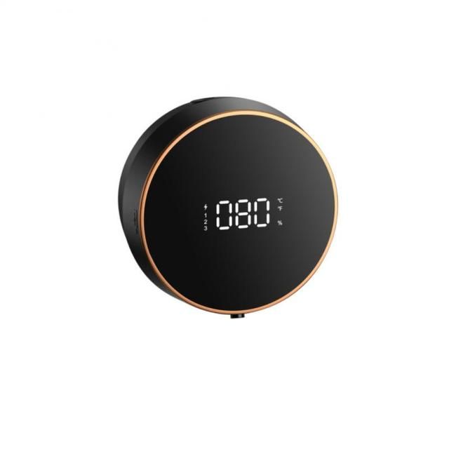 1 Stück Wand-montierter automatischer Seifenspender, berührungsloser Seifenspender, LED-Anzeige, wasserdicht, wiederaufladbarer Schaumseifenspender über USB_voghion.com