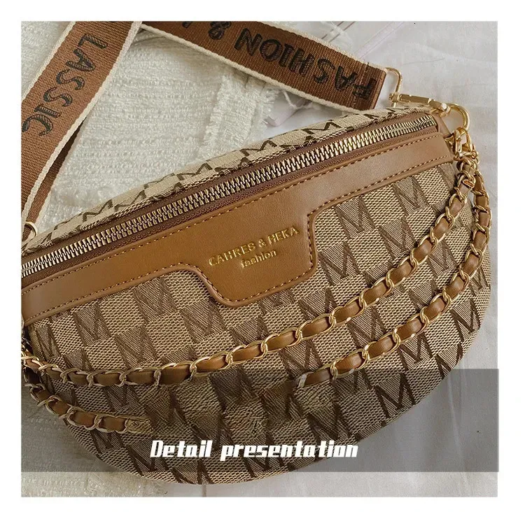 Borsa a tracolla da donna, con tracolla in tela, stile street, alla moda estiva, 250806_voghion.com