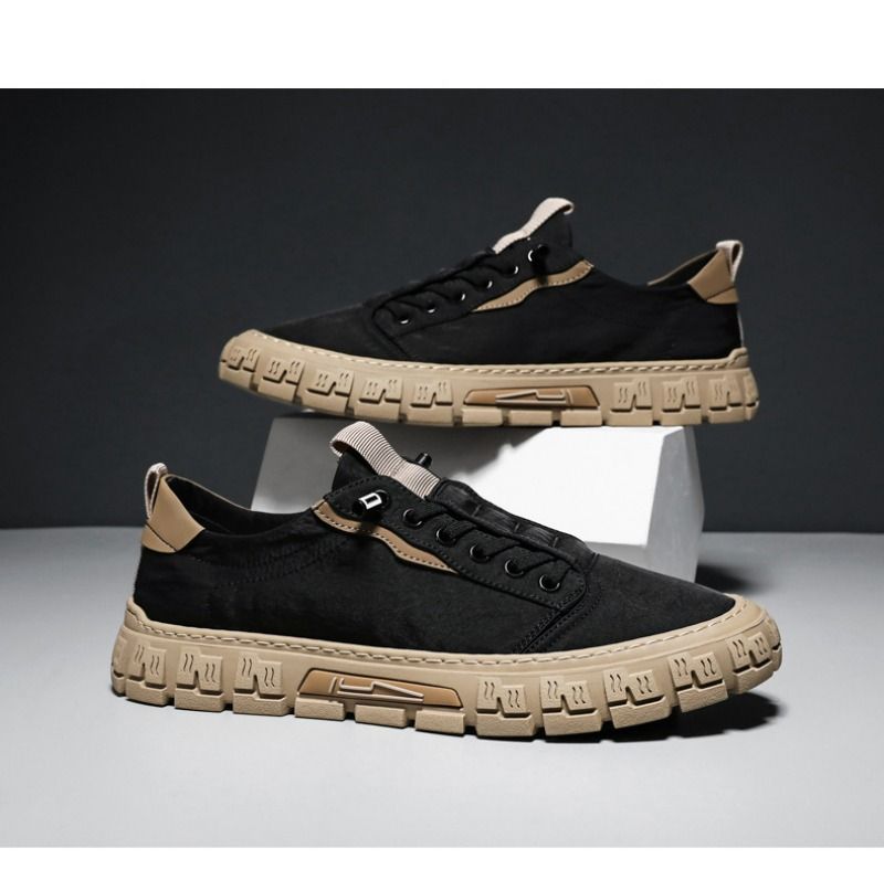 Men' Summer Ice Silk Canva Flat 2024 New Breathable Caual Shoe for Men Fahion Outdoor Sneaker Zapato Para_voghion.com