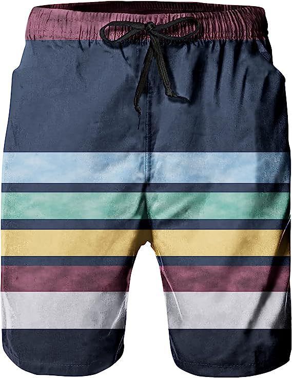 Unbeatable Quality Unbeatable Quality Hawaiian Beach Men's Shorts, Sports Pants, Quick Drying 3D Digital Print Pattern_voghion.com