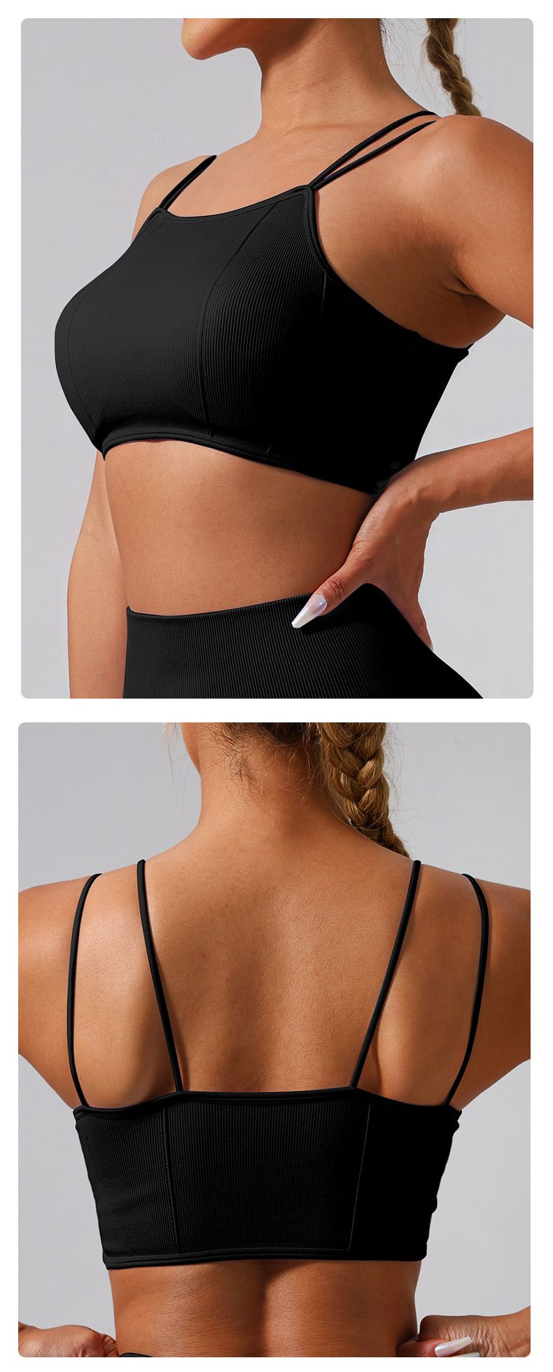 New High-elastic Seamless Sling, Breathable Primer, Anti-light Sports, Shockproof Outer Wear And Inner Wear._voghion.com