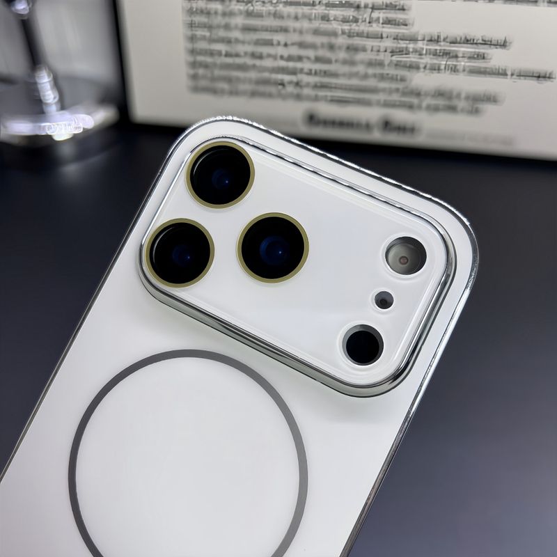 For Iphone Air Magnetic Slim Matte Case For Iphone 17 16 Pro Max 14 15 Plus 13 12 11 Camera Protect Cover Shell_voghion.com