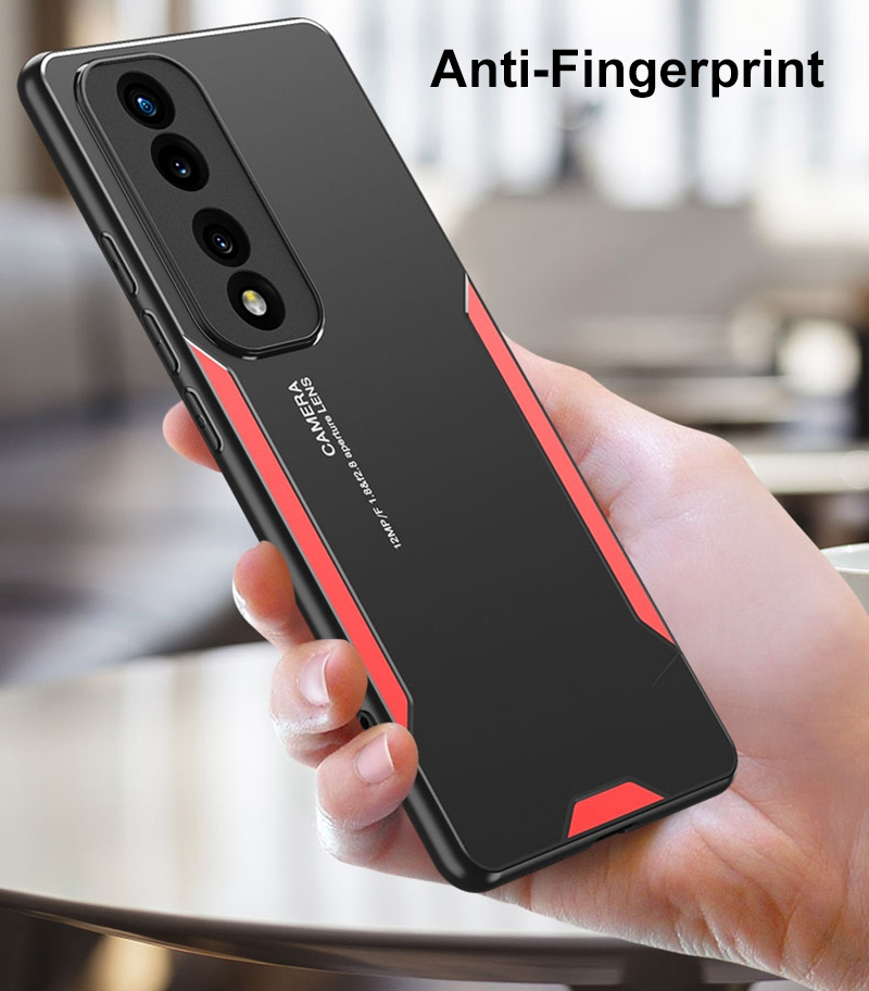 Aluminium-Metallgehäuse für Honor 70 Pro Plus, matte Silikonabdeckung, vollständiger Schutz, Telefongehäuse für Honor 50 SE 60 Pro 50 Lite_voghion.com