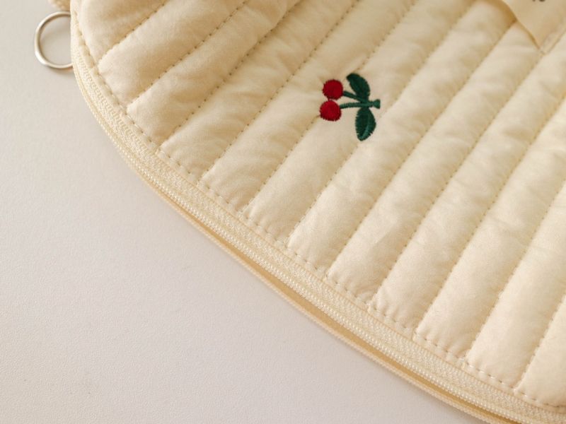 Borsa per pannolini in cotone Ins per passeggino Borsa appesa Articoli per bambini Pannolino Caddy Organizer Borsa per mamma Cerniera Carino Donne Borse per il trucco Bambini_voghion.com