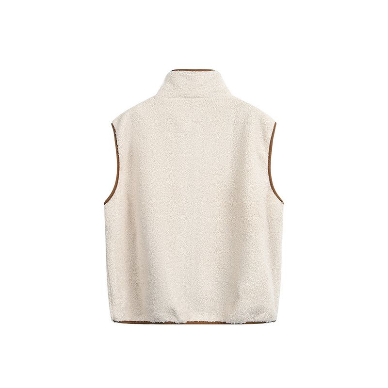 Eon Modish 2025 Autumn New American Style Simple Versatile Jacket Vest Coat_voghion.com
