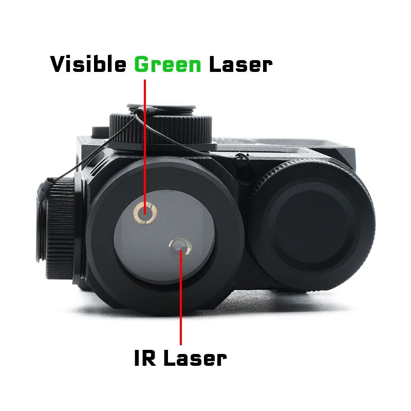 Viseur laser infrarouge puissant et vert à double faisceau Prest 4 avec commutateur KV-5PU Désignateur de point Airsoft Hunting_voghion.com