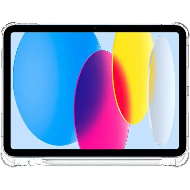 Prozirna stolna futrola Aribag za iPad 11. generacije 11 inča A16 2025 Ultra tanka maska s držačem za olovke za iPad 10.9" 10. generacije 2022._voghion.com