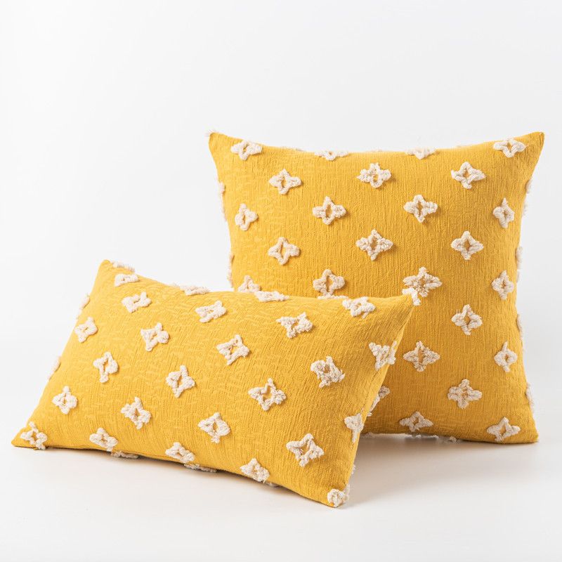 Throw Cushion Cover 45x45 Decorative Pillow Cover For Sofa Living Room Star Pattern Linen Home Decoration Nordic Pillowcases_voghion.com
