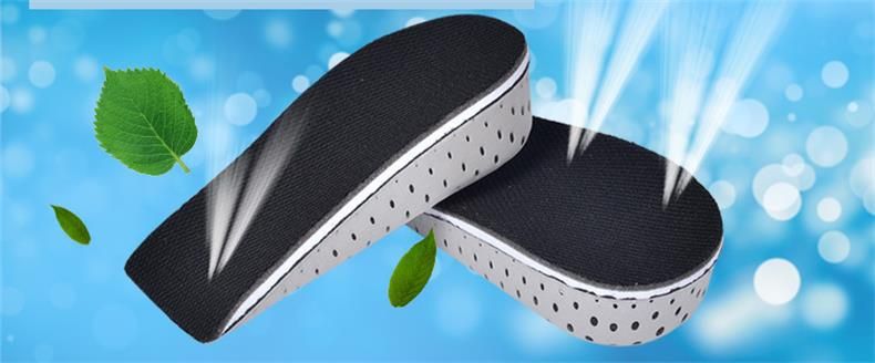 Unisex Height Increase Insoles – 2/3/4cm EVA Cushion Half Inserts For Sneakers & Dress Shoes_voghion.com