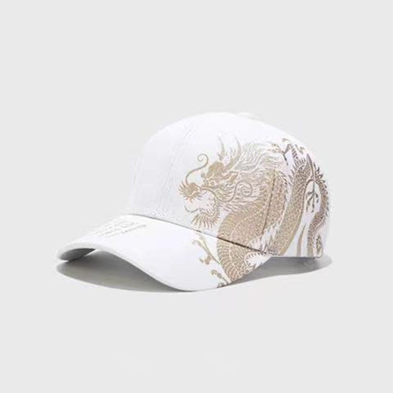 Hattmann Chinoiserie Dragon Mønstermaler Kunstner Hiphop Hiphop Skateboard Kule menn og kvinner Hiphop Baseballhatt_voghion.com