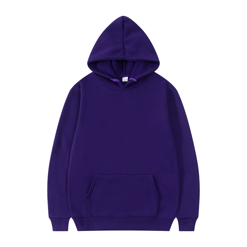 Fashion Men's Hoodie Casual Hoodies Sweatshirts Men's Top Solid Color Hoodies Sweatshirt Male_voghion.com