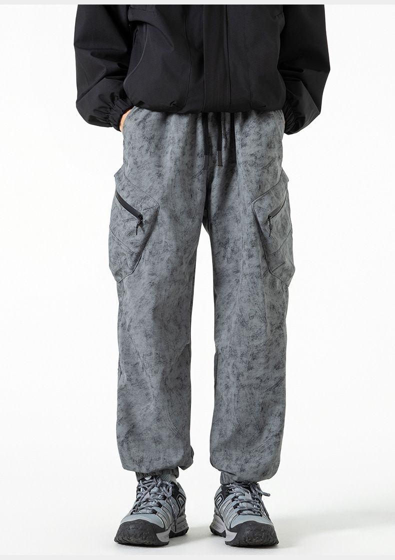 Trendy American Camouflage Work For Men, 2024 Autumn/Winter New Collection, Thickened Leg Tight Charge Pants, Outdoor_voghion.com