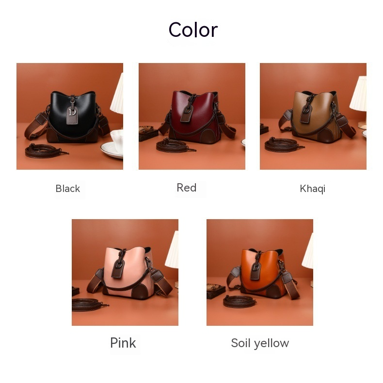 2023 Nuova borsa da donna di lusso Suni Junior Light Borsa a secchiello con texture di alta qualità Borsa a tracolla con una spalla di moda retrò_voghion.com