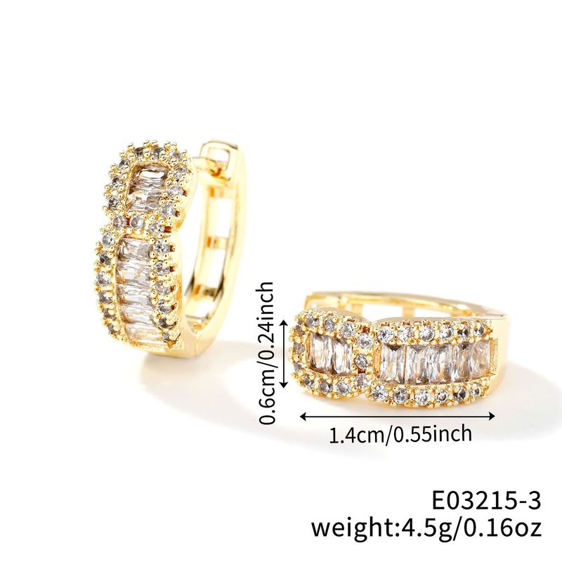 Boucles d'oreilles pendantes haut de gamme, petit groupe de boucles d'oreilles à clip colorées pour femmes, style rétro, boucles d'oreilles rondes à la mode, bijoux d'oreilles_voghion.com