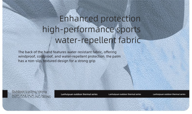 Guanti da sci invernali da uomo Northeast, foderati in pile, spessi, caldi e antifreddo, in cotone, impermeabili, per motocicletta elettrica_voghion.com