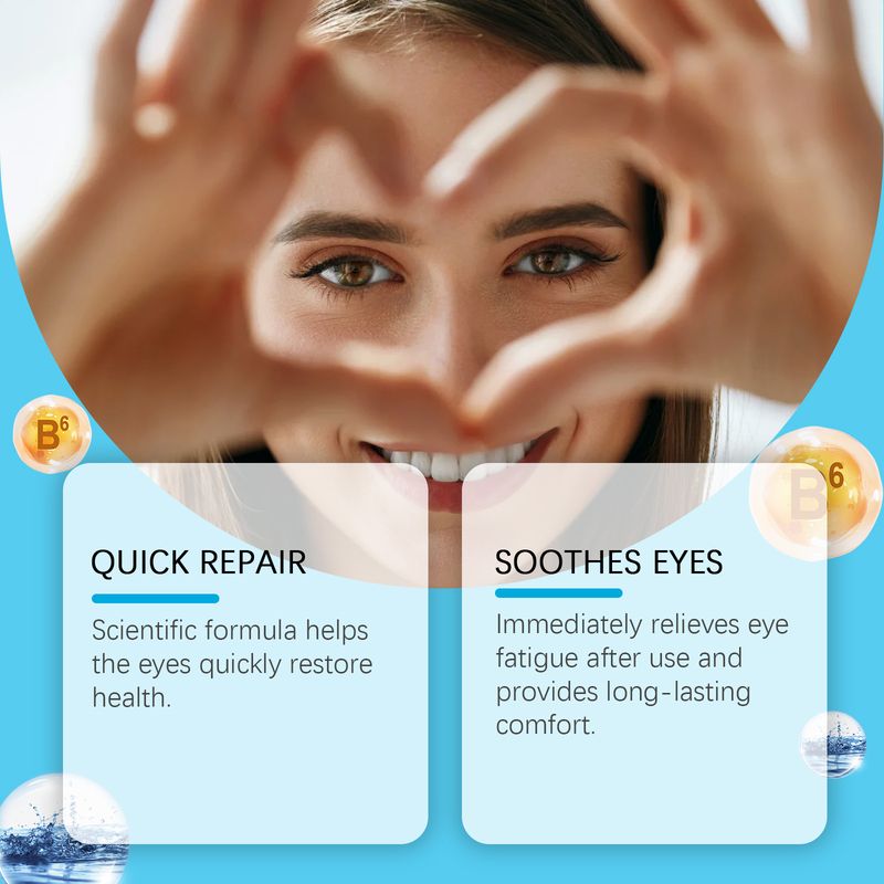 Ximonth Eye Care Drops Gentle Care For Eye Skin Refreshing And Moisturizing Portable Eye Drops_voghion.com