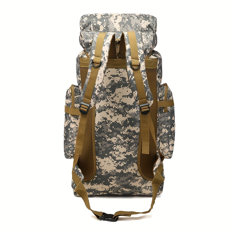 Mochila impermeável tática externa 80L para acampamento, caminhada, mochila, caça_voghion.com