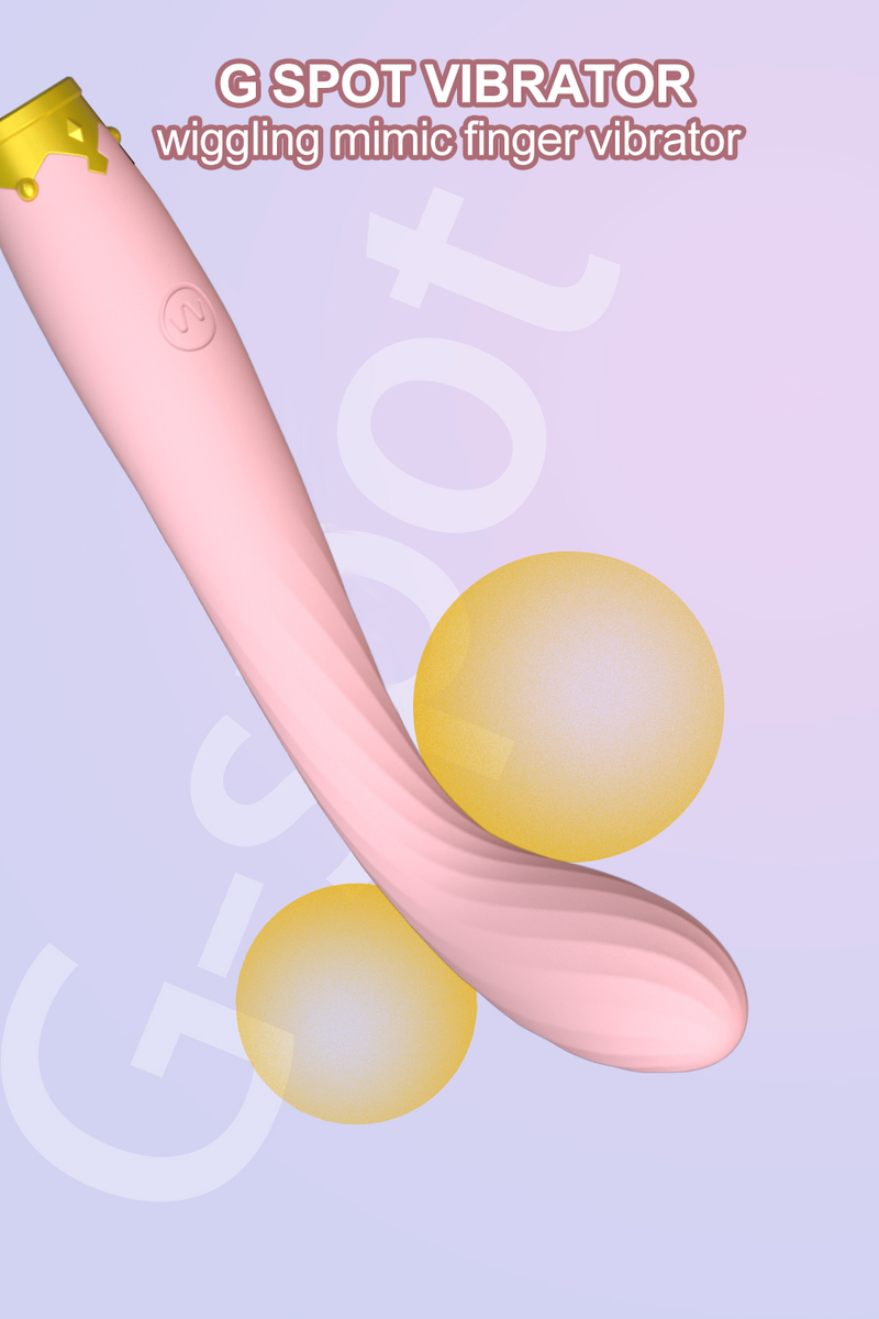 Dildo potente vibratore per punto G per donne, stimolatore del clitoride e dei capezzoli per massaggiatore dell'orgasmo, vibratore a forma di dito_voghion.com