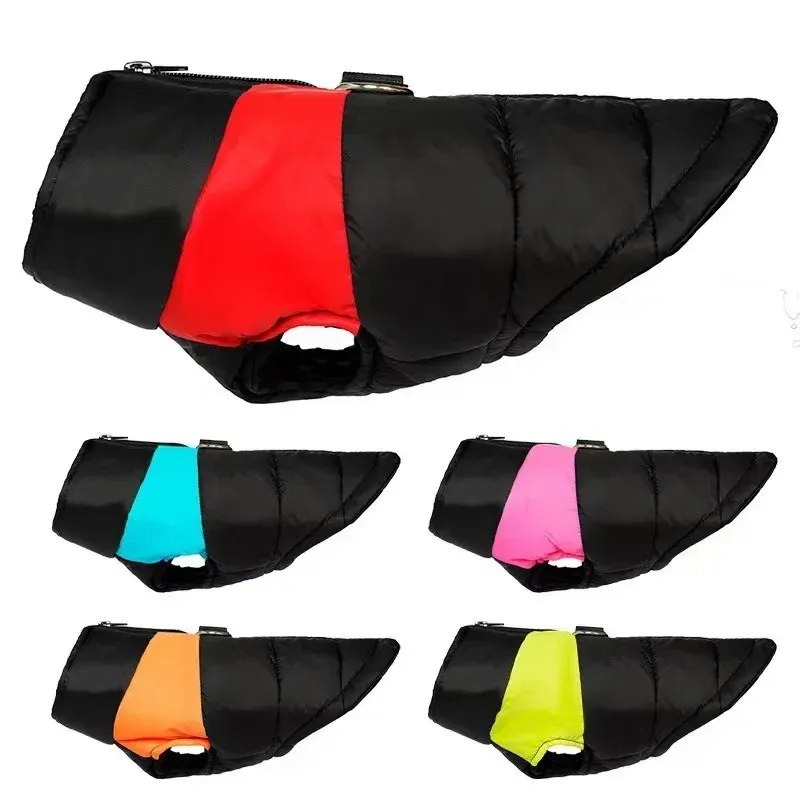Chaleco de algodón térmico grueso para otoño e invierno, diseño de canguro, para mascotas, gatos, perros, ropa para perros medianos y grandes._voghion.com