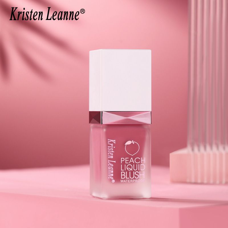 Blush lichid Kristen Leanne Natural Color, ruj mat catifelat delicat, de lungă durată_voghion.com