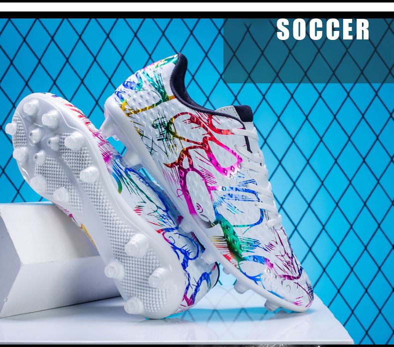 Ghete de fotbal TF Broken Nails, model low-top, noi, pantofi de antrenament profesionali pentru studenți_voghion.com