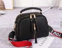 Women's synthetic leather bag, small shoulder strap with wide bandwidth, fashionable_voghion.com