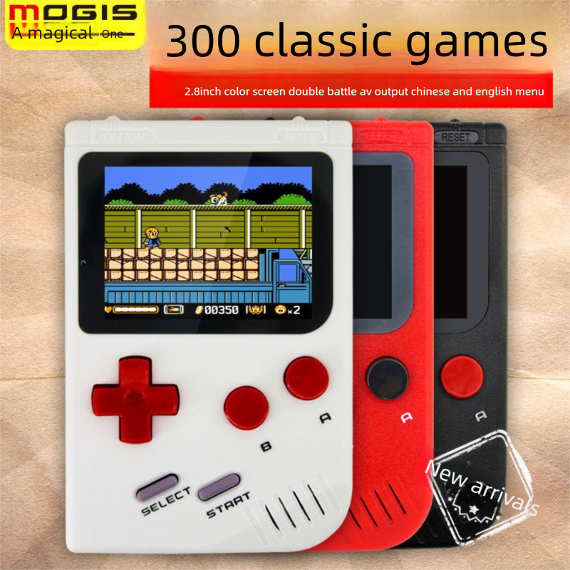 Console orizzontale portatile per piccoli giochi non ripetitivi per bambini, per le vacanze estive, essenziale, con schermo a colori HD_voghion.com
