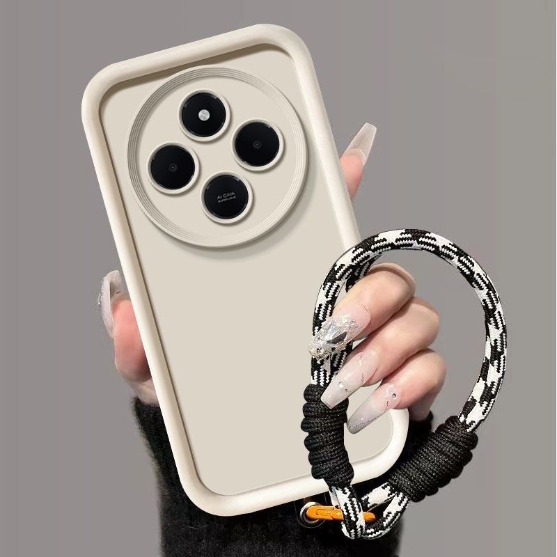 For Oppo Reno12 F 4G Case Oppo Reno12 F 5G Phone Case Reno 12F Reno 12 F 12F Hand Strap Cover Skin Feel Protection Shockproof_voghion.com