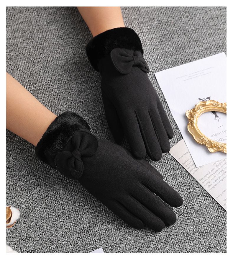 La guida e la guida all'aperto antivento e idrorepellenti per le donne calde invernali possono toccare lo schermo più l'ispessimento del velluto_voghion.com