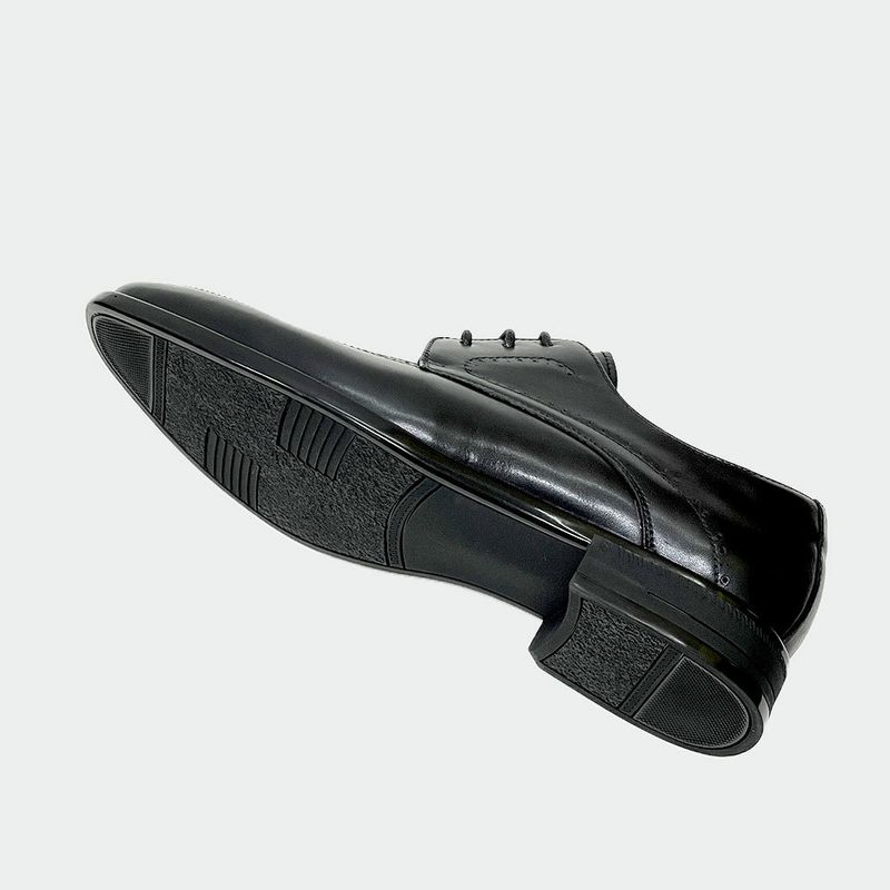 Voyage 2025 Guangzhou New Pointed Toe Top Layer Cowhide Business Work Spring Autumn Formal Leather Men's Wholesale Derby Shoes_voghion.com