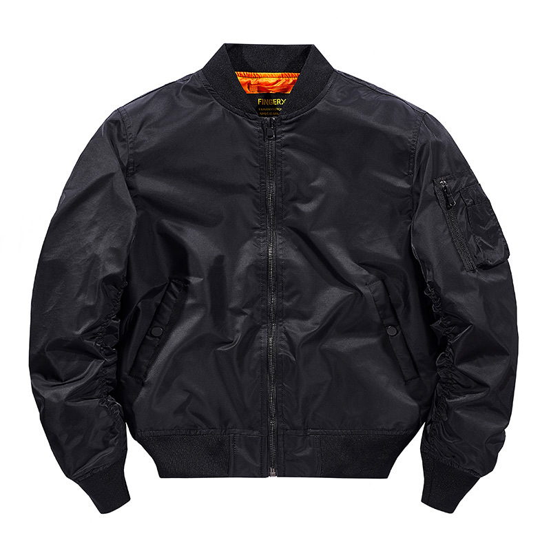 Men's autumn and winter oversized standing collar flying suit light version trendy baseball jacket_voghion.com