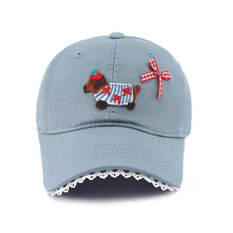 2025 New Baseball Cap Women's Spring Autumn Models Show A Small Face, Wide Brim, Peaked Cap, Large Head Circumference,_voghion.com