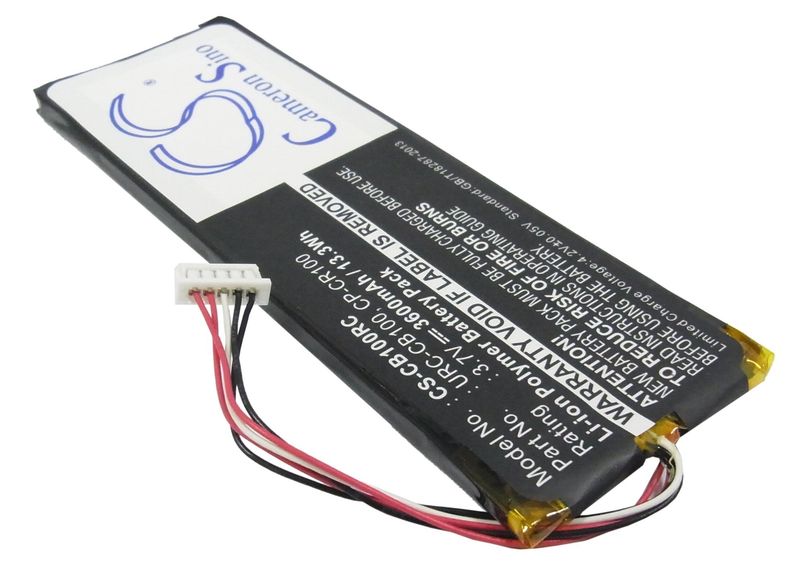 3600mAh Battery - CS-CB100RC / Li-Polymer / Volts: 3.7_voghion.com