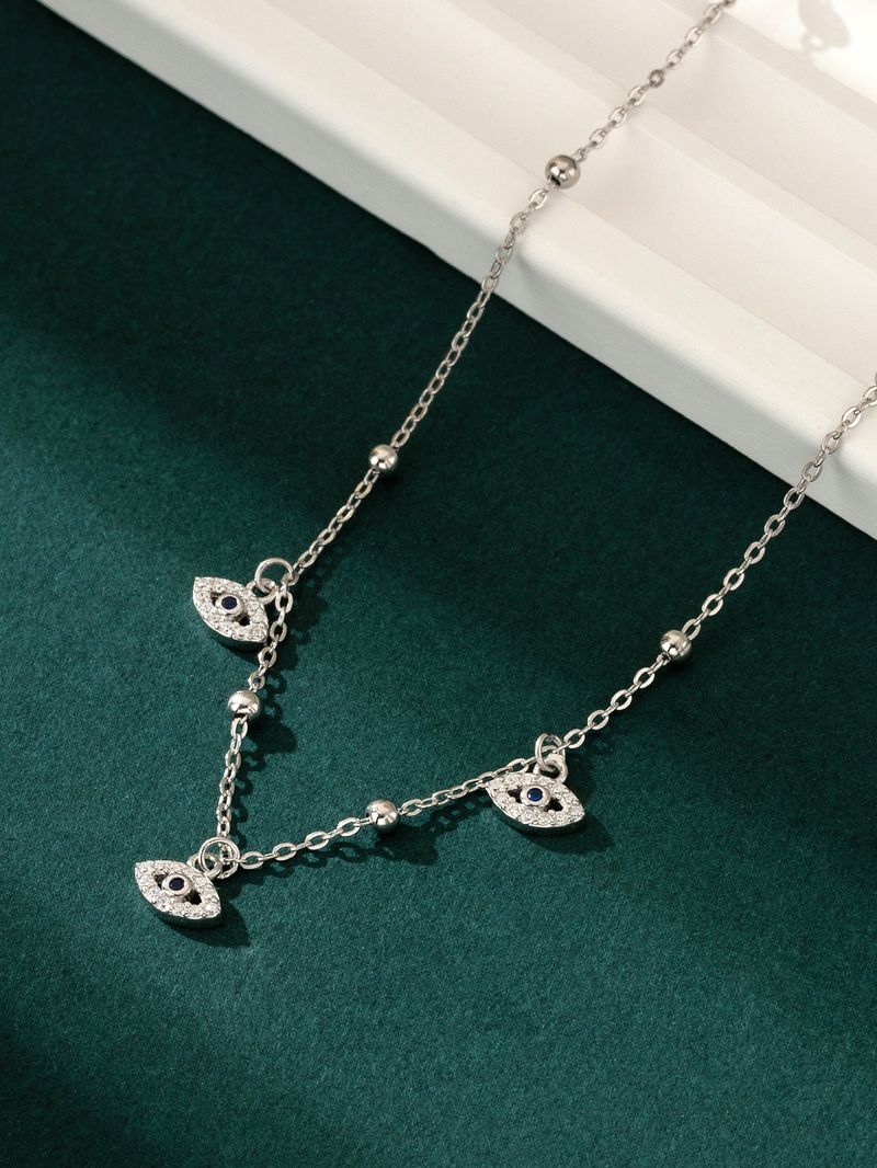 Cavigliera di design di nicchia di lusso con luce per gli occhi Guardian Silver S Pure, alla moda, di alta gamma, versatile_voghion.com