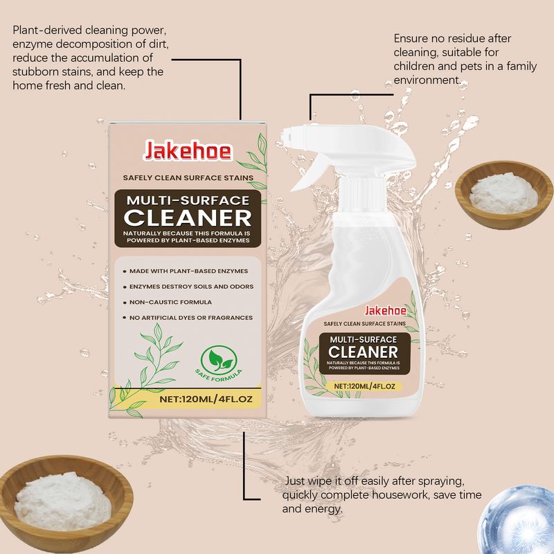 Jakehoe Multi-Surface Cleaner Kitchen Range Hood Sink Countertop Stain Removal Multi-Effect Cleaner_voghion.com