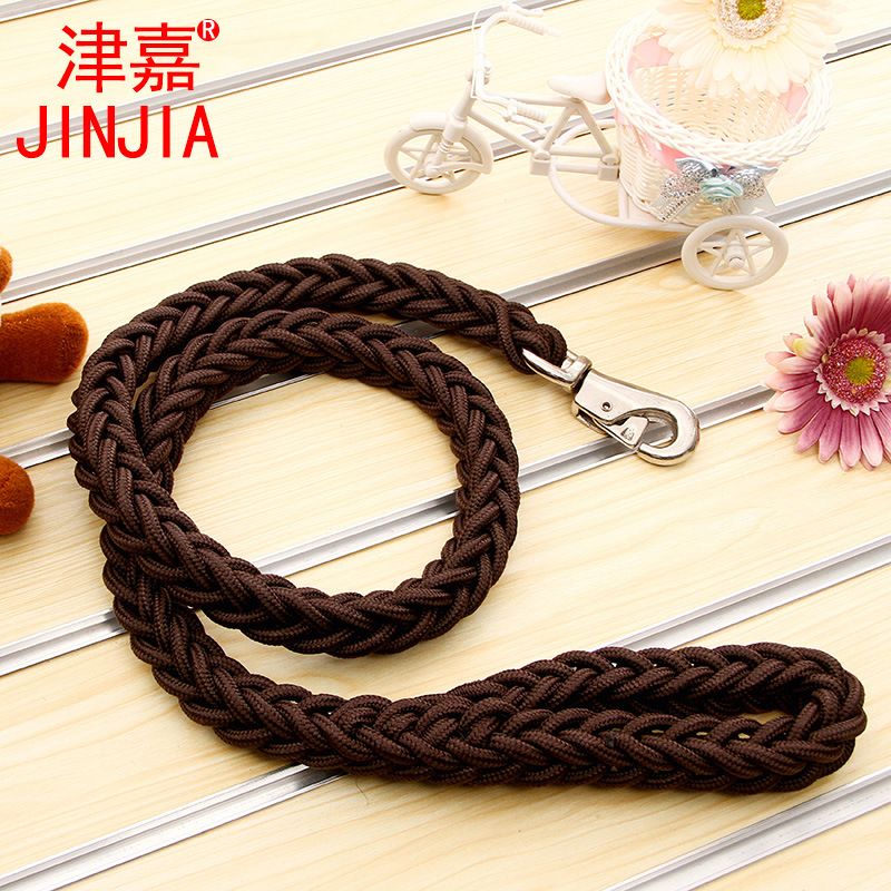 Single Square Rope Woven Eight-Strand For Golden Retrievers And Medium To Large Dogs, Pet Dog Walking Leash_voghion.com
