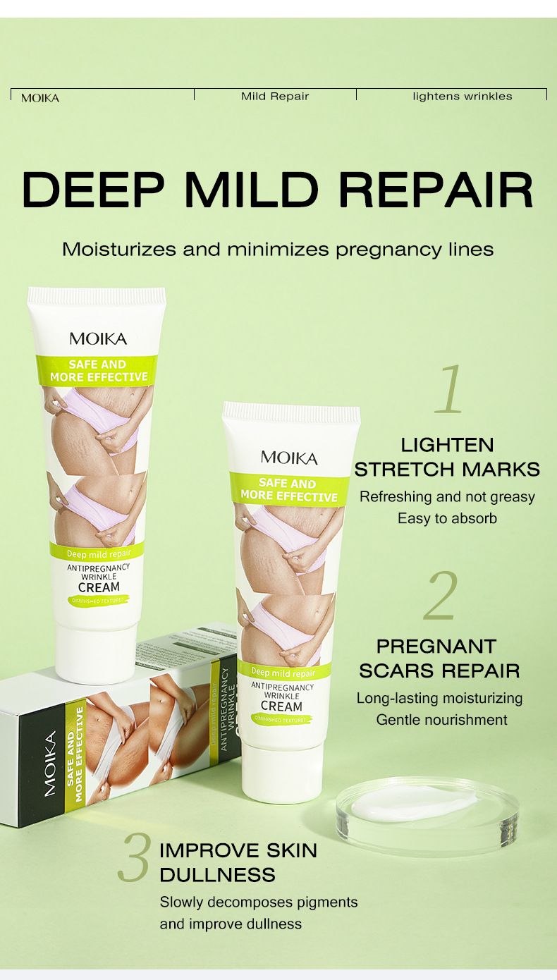 Crème réparatrice anti-rides pour le corps Crème raffermissante pour les vergetures post-partum_voghion.com