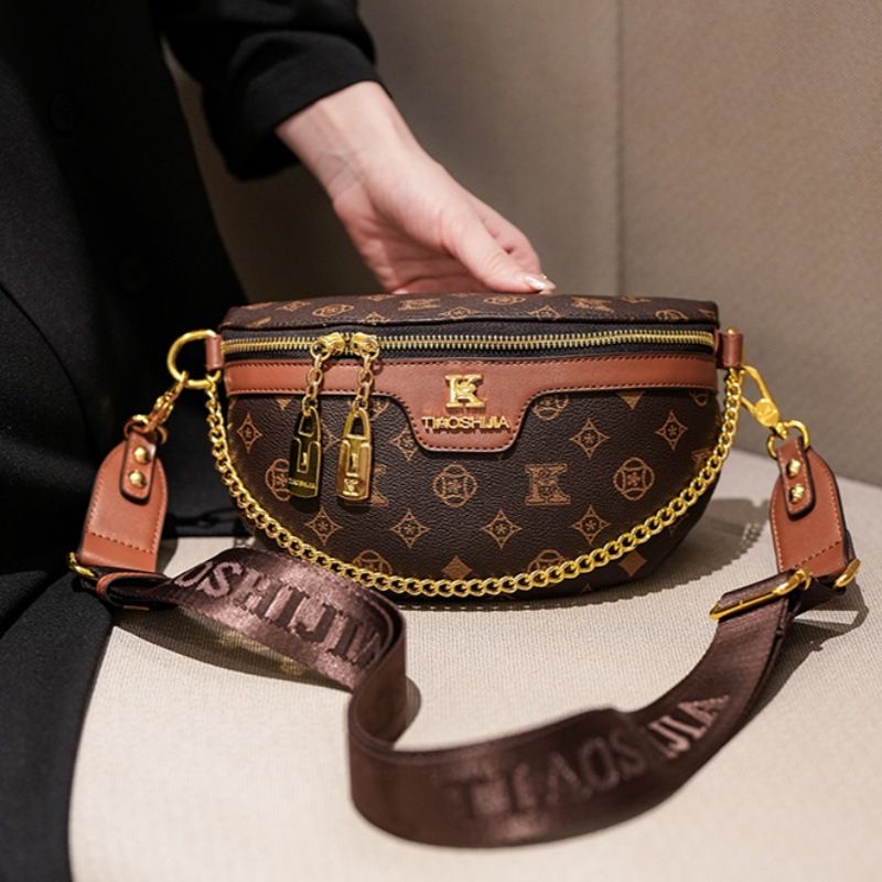 Cross-Border Chest 2025 Nuova versatile borsa a tracolla in morbida pelle alla moda, di fascia alta, per celebrità su Internet, con una sola spalla_voghion.com