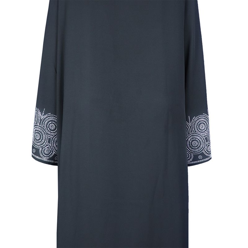Dámské oblečení, etnické šaty, muslimský styl ve blízkovýchodním stylu, módní župan s výstřihem do V_voghion.com