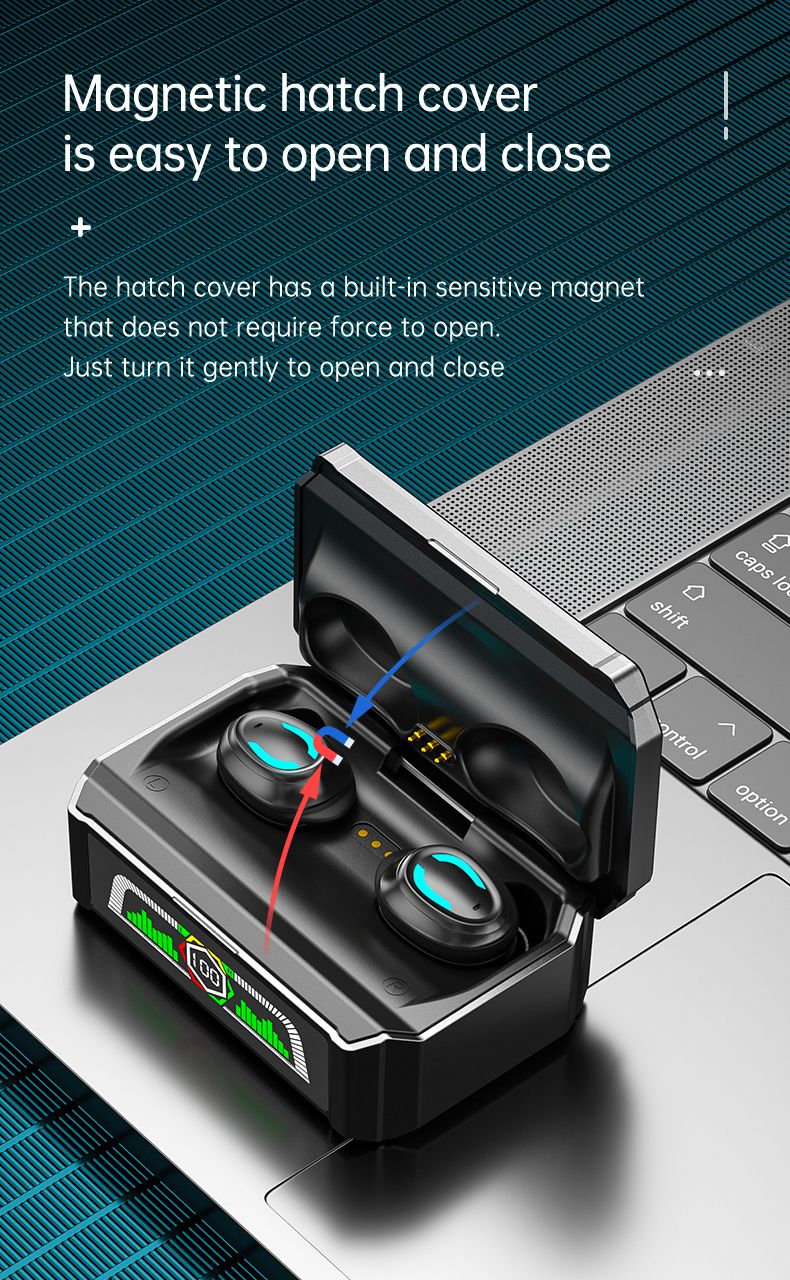 GQ03 Bluetooth Headset nei grenziwwerschreidend Kaddo Auer Display faarweg E-Sport Spill In-Ear drahtlos Telefon Ouvido_voghion.com