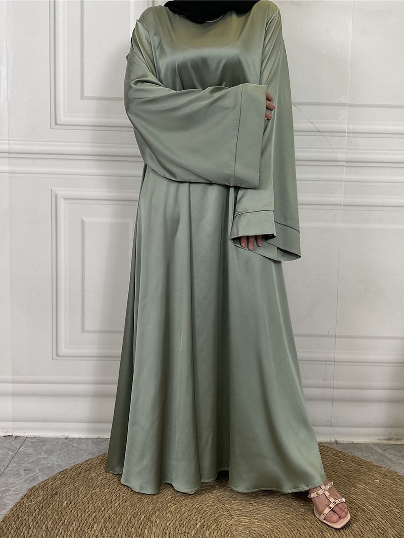 Yeni Müslüman Türk Abayas Jalabiyat Kadın Ramazan Kıyafetleri Fas Kaftan Parti Uzun Elbise Arap Kaftan Saten Kadın Elbisesi_voghion.com