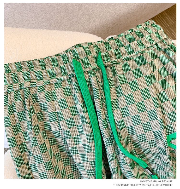 Vêtements pour femmes tempérament d'automne mode décontractée pantalon large costume deux pièces revers manches longues_voghion.com