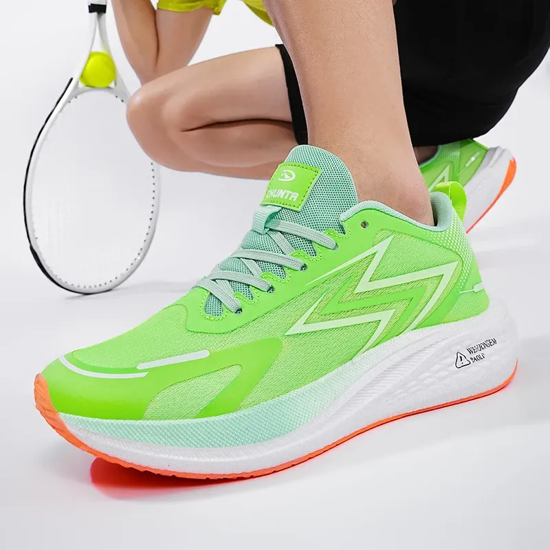 Professionelle Marathon-Laufschuhe, Rennlaufschuhe mit durchgehender Carbonplatte, stoßdämpfende Trainingssportschuhe für Jugendliche_voghion.com