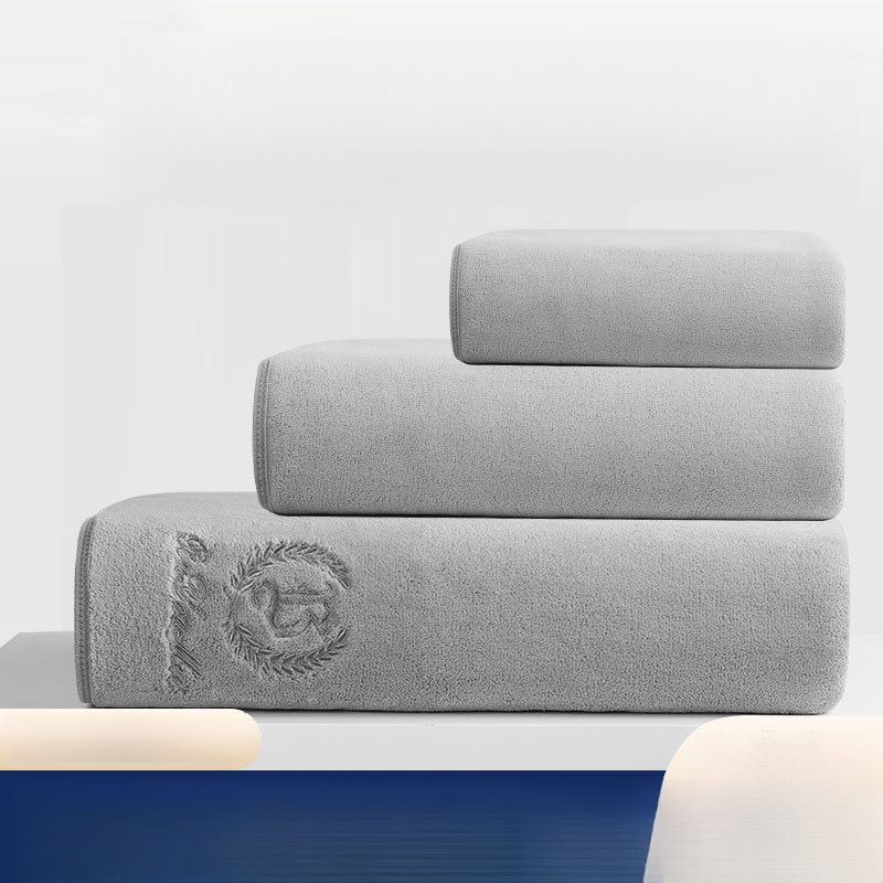 Japanese Cloth Beautiful Antibacterial Towel Three-Piece Set For Men Thickened Absorbent Quick-Dry Home Use Adult Bath_voghion.com