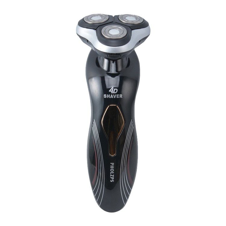 New Rotary Electric Shaver, Beard Trimmer, Three Head Floating Full Body Water Washing Shaver_voghion.com